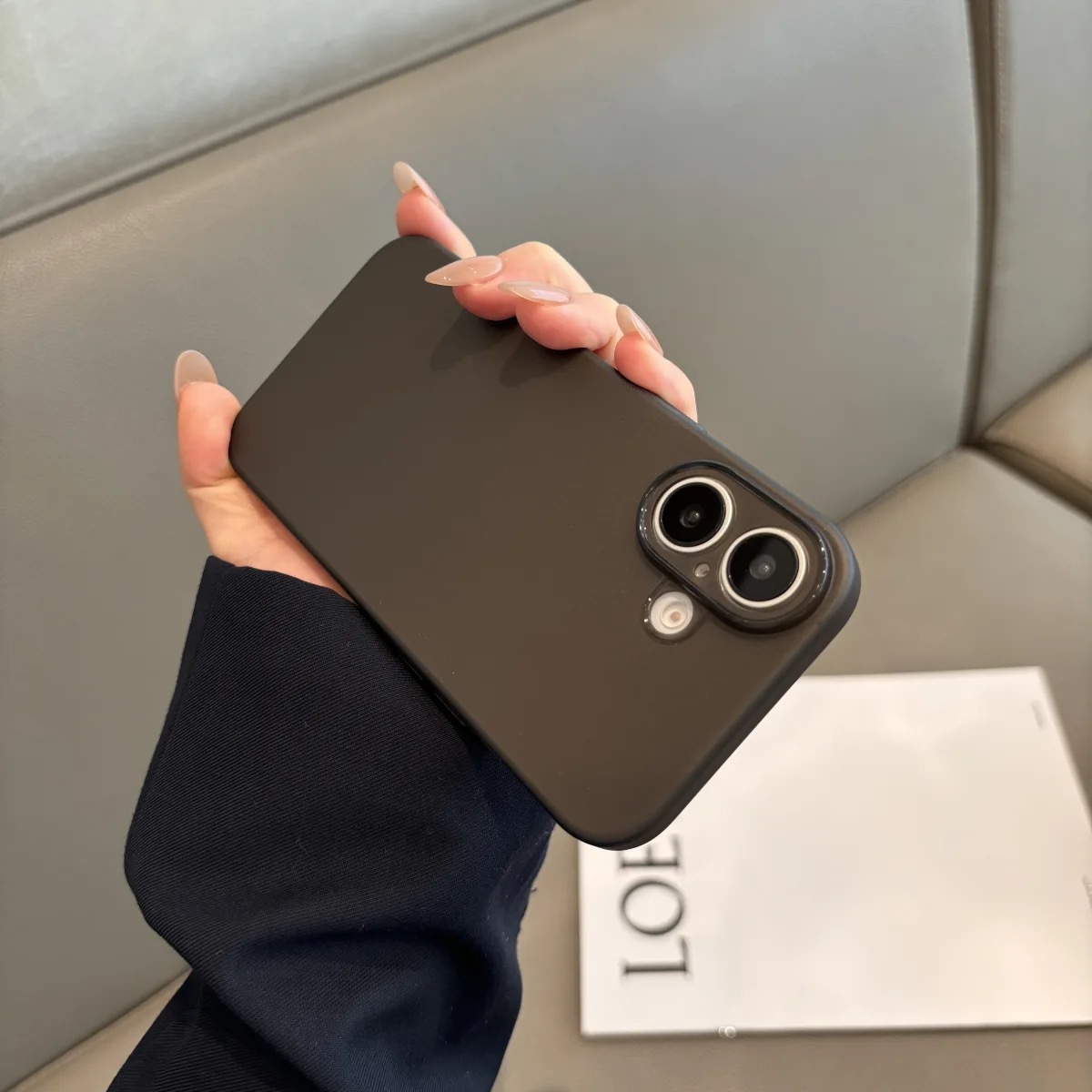 超薄磨砂适用苹果17promax手机壳16新款iphone15plus高级感14pro男女保护套13简约12/11情侣7/8p全包防摔硅胶