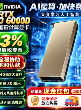 NVIDIA英伟达（NVIDIA）RTX PRO 6000D Blackwell 84G 服务器版本