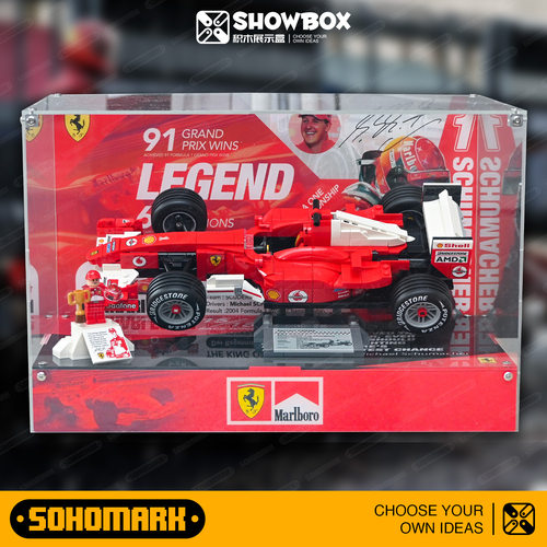 Tifosi窝法F2004拼装展示盒适用于11375新品法拉利F1赛车