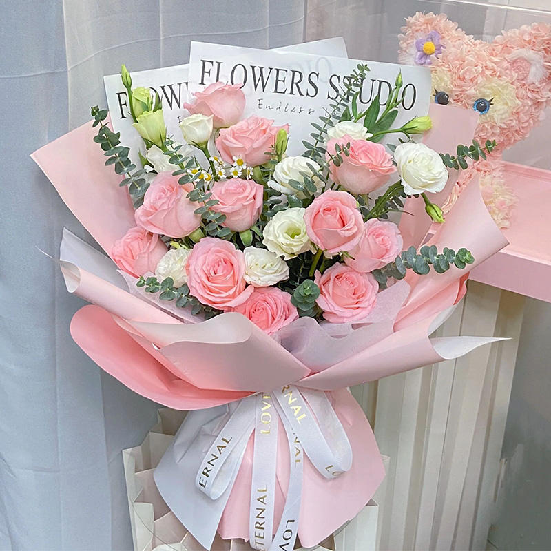 11朵玫瑰花束七夕鲜花速递山西省忻州市忻府区原平市同城花店配送