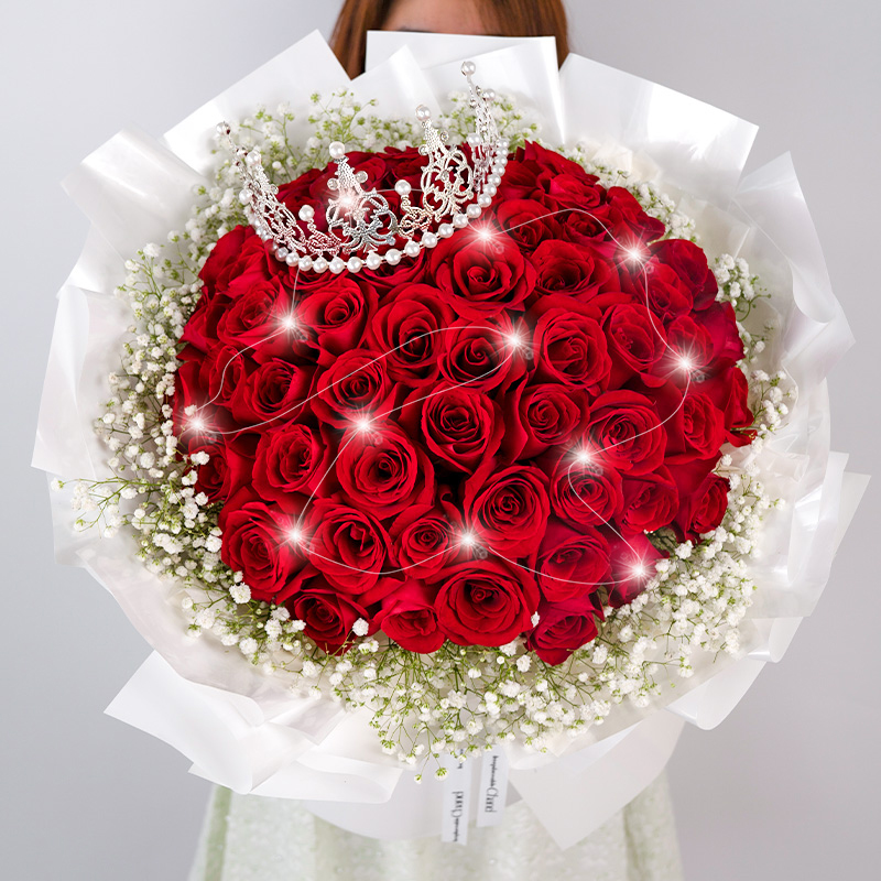 送女友生日鲜花速递福建泉州市安溪惠安县永春县同城配送玫瑰花束