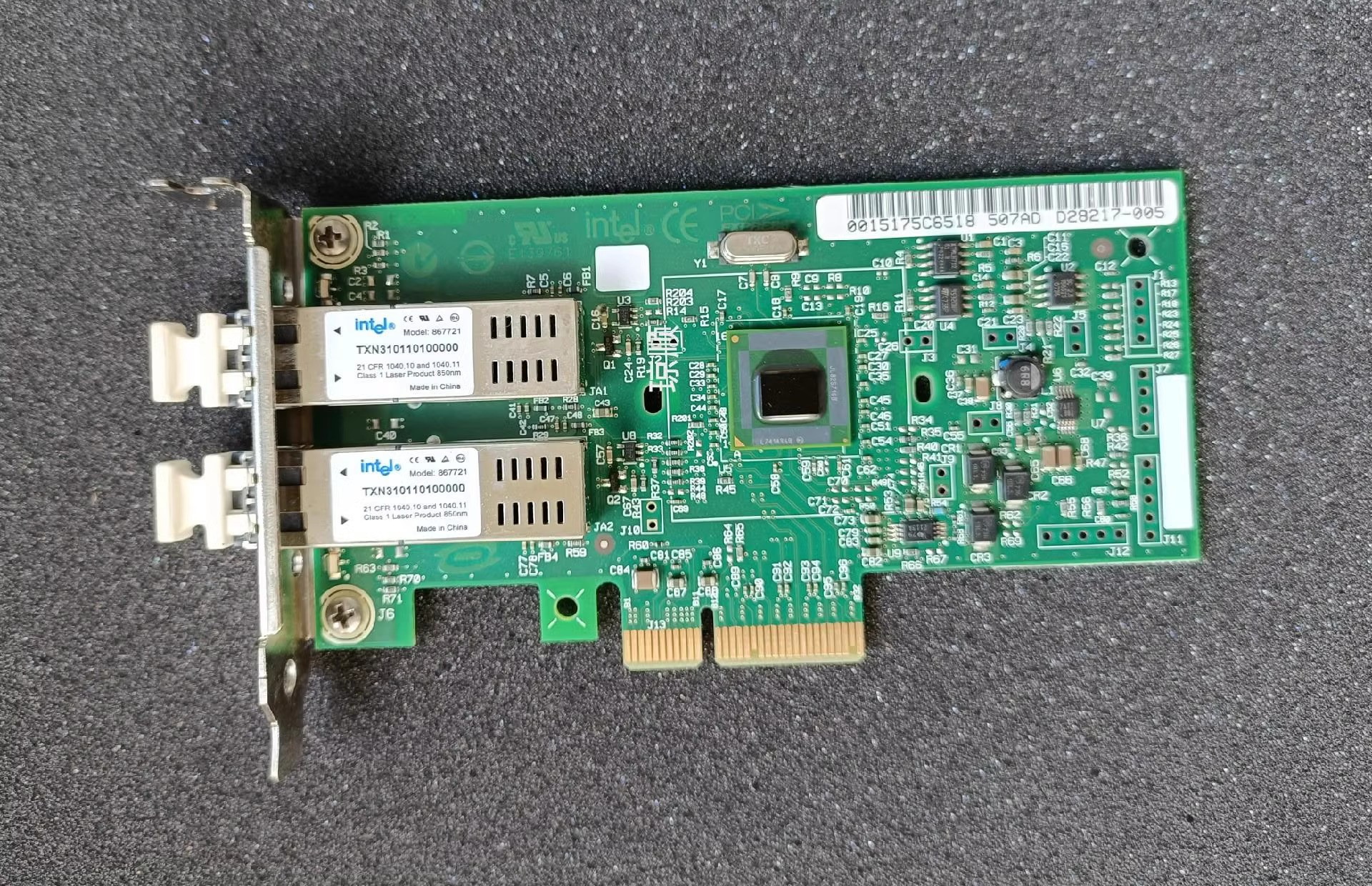 Intel867721光纤卡D51927-004