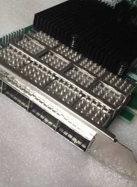 NetApp X2065A-R6 PM8003 SCC 111-00341+G2 QSFP PCIe 4口SAS卡