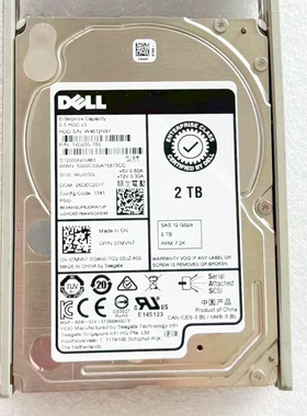Dell 0TMVN7 2T SAS 12G 7.2K 2.5 ST2000NX0463 TMVN7服务器硬盘