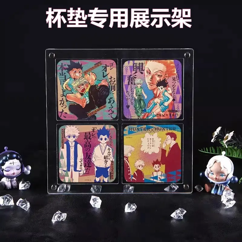 圆形方形杯垫通用亚克力相框谷美图片