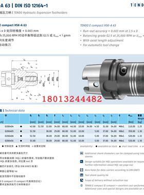 HSK A63-12 16 20 L1=80德国雄克SCHUNK液压刀柄0206404 现货销售