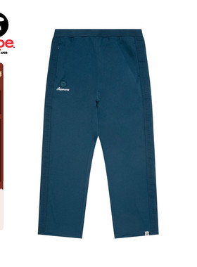 Aape旗舰店男装25春夏侧边串标猿人徽章潮流休闲长裤卫裤B674XXO