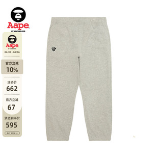 猿人徽章字母印花潮流休闲束脚裤 C645XAP 春季 Aape旗舰店男装