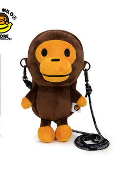BABY MILO STORE配饰立体卡通小猴单肩包斜跨手机包4236XXP