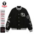 Aape旗舰店男装 秋冬校园猿人徽章潮流棒球服夹克外套7742XXP