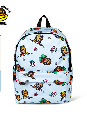 BABY MILO STORE配饰卡通小猴图案双肩包（中号）4275XXQ