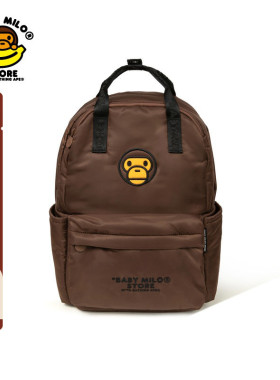 BABY MILO STORE配饰卡通刺绣小猴背提包双肩包（中号）4442XXQ