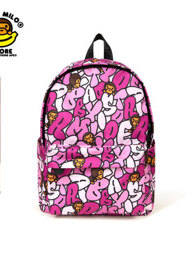 BABY MILO STORE配饰卡通小猴图案双肩包背包4275XXP