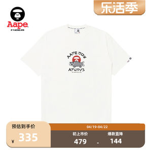 Aape日式图案短袖T恤0969XXK