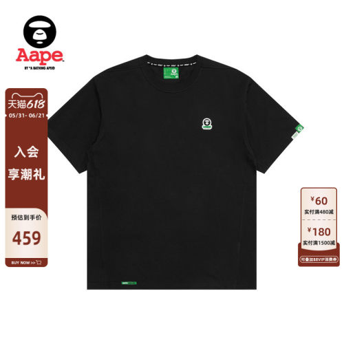 Aape运动系列匹克球凉感短袖T恤