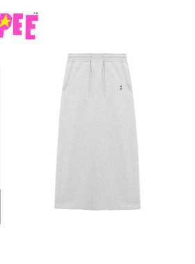 APEE女装秋冬兔子小标徽章休闲半身裙F177A5P