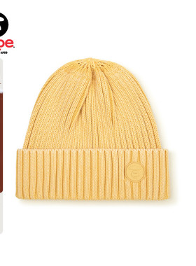 Aape旗舰店配饰猿人徽章水洗做旧潮流休闲针织帽冷帽4962XXN