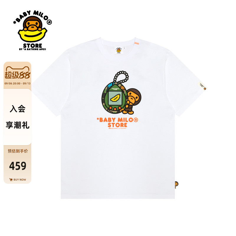 BABYMILOSTORE拓麻歌子印花T恤图片