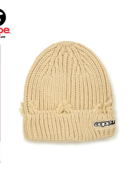 Aape旗舰店配饰字母刺绣做旧毛边潮流休闲针织帽冷帽5289XXN