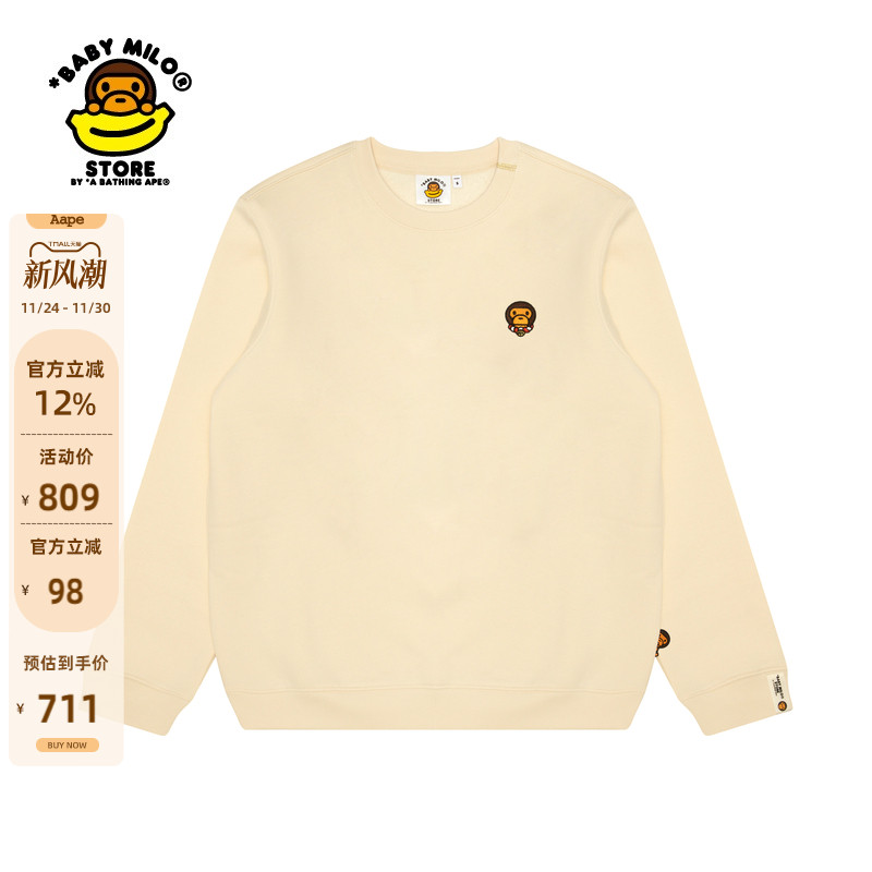 BABYMILOSTORE休闲圆领卫衣