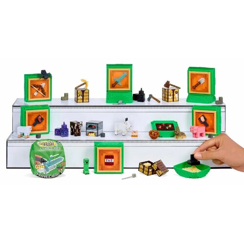 正品MGA我的世界迷你武器食物球