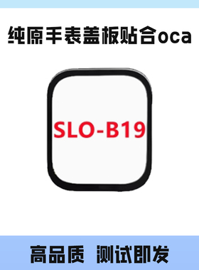适用于华为手表Watch FIT3 /FIT4 SLO-B19屏幕外屏玻璃手表盖板