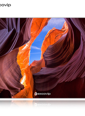 光伏玻璃羚羊峡谷鼠标垫小号 电竞游戏硬质玻璃垫丝滑易清洁0096