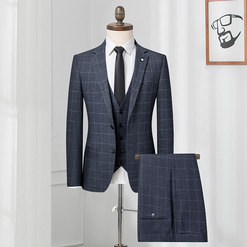 【舒适舒适&两件套】秋季商务两粒扣百搭休闲西服西裤西装套装男,男装,商务正装西服,淘宝优惠券,粉丝福利购,淘宝优惠卷