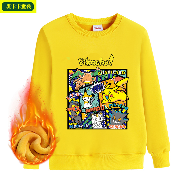 秋冬中性纯棉卡通图案卫衣