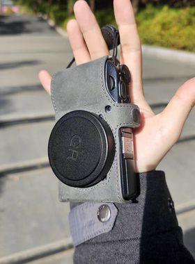 cam-in GR理光GR1GR2GR3相机包手工复古真皮套GR3XHDF保护套便携