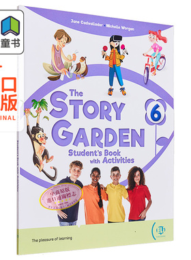 ELI YLE KET 适用 STORY GARDEN INTERN  STUDENTS PACK 英文原版 剑桥少儿英语 学生书 6 含音视频和在线练习资源