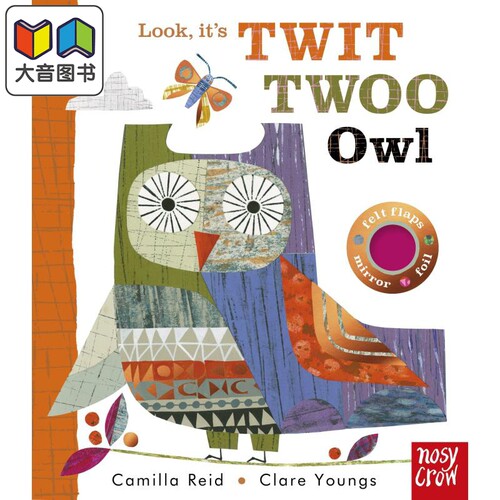 Look, It’s Twit Twoo Owl 看，猫头鹰在叫 英文原版 儿童绘本 动物故事 Camilla Reid 3-6岁 大音