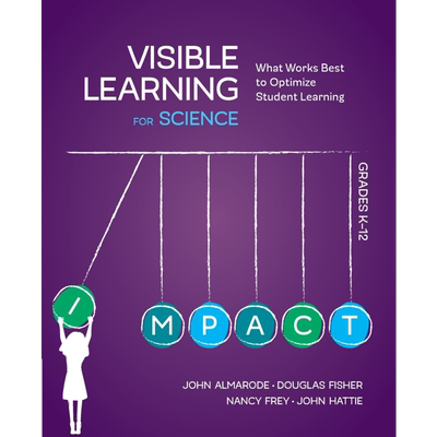 科学可视化学习 优化学生学习的 方法 幼儿园-12年级 Visible Learning for Science英文原版 教育学与教育理论 大音