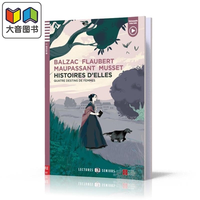 ELI Young Adult Readers French B1 Histoires d'Elles 爱的历史 法文原版进口图书 法语语言学习分级读物 大音