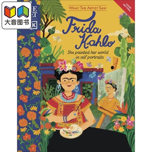 英文原版 精装 儿童绘本 Katy Kahlo 进口图书 都会 Knapp Met The 精品绘本 大音 故事图画书 Frida 弗里达卡罗