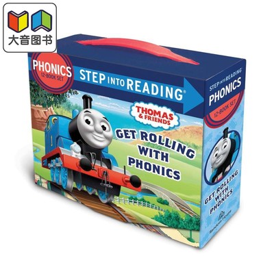 Get Rolling With Phonics 自然拼读小盒子 汤姆斯与朋友 英文原版 进口原版 自然拼读 英语学习 Christy Webster 大音