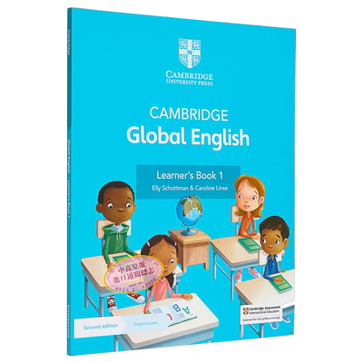 Cambridge Global English Learners Book 1 Primary ESL 剑桥全球英语学习者用书1 小学英语 带数字访问1年 大音