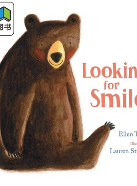 Lauren Stringer Looking for Smile寻找微笑 英文原版 进口图书 儿童绘本 动物故事图画书 大音