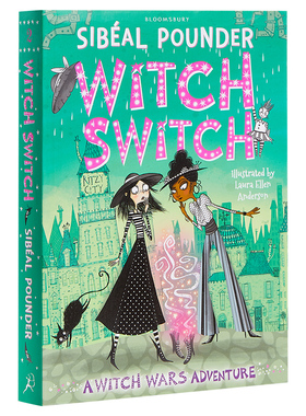 Witch Wars Adventures 2 Witch Switch 女巫之战 儿童初级章节书桥梁故事文学 英文原版 7岁及以上 Sibéal Pounder