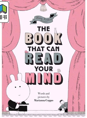 一本能读懂你的书 Marianna Coppo The Book That Can Read Your Mind 英文原版 儿童游戏书 精装精品绘本 5-8岁 大音