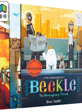 英文绘本 Dan Santat Awards Pack 丹桑塔特获奖故事绘本3册套装 大音