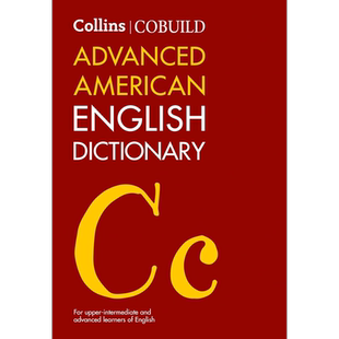 柯林斯高阶英英词典美式英语2024年第3版新版Collins COBUILD Advanced American English Dictionary 大音