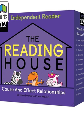 The Reading House Set 12 Cause & Effect 阅读小房子12级 英文原版 儿童绘本 分级阅读 Marla Conn 4-8岁 大音