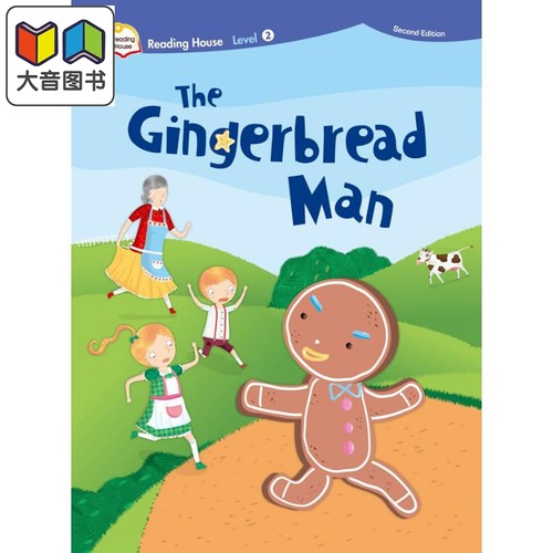 阅读大本营第二版2：姜饼人 音乐戏剧读本单书Reading House 2/e 2: The Gingerbread Man (Book Only) 分级读物 大音