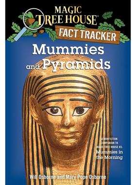 神奇树屋小百科3 木乃伊与金字塔 Magic Tree House Fact Tracker 3 Mummies and Pyramids 英文原版 小初文学 大音