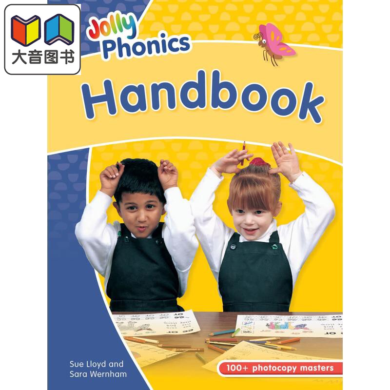 Jolly Phonics Handbook 快乐自然拼读教学手册 英文原版进口图书 小学一年级英语学习 阅读写作练习活动 大音
