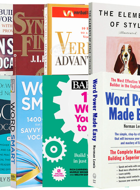 常用英文字典系列 Word Power Made Easy 单词的力量 英文原版 进口原版工具书英英词典辞典