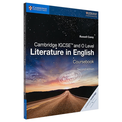 Cambridge IGCSE & OLevel Literature in English Coursebook 剑桥英语文学教材英文原版 进口课本