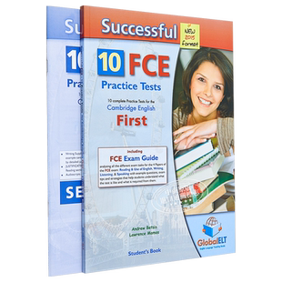 Global ELT Cambridge B2 FCE First Successful Self-study Edition  自学套装 英文原版 剑桥英语适合2015起的考试