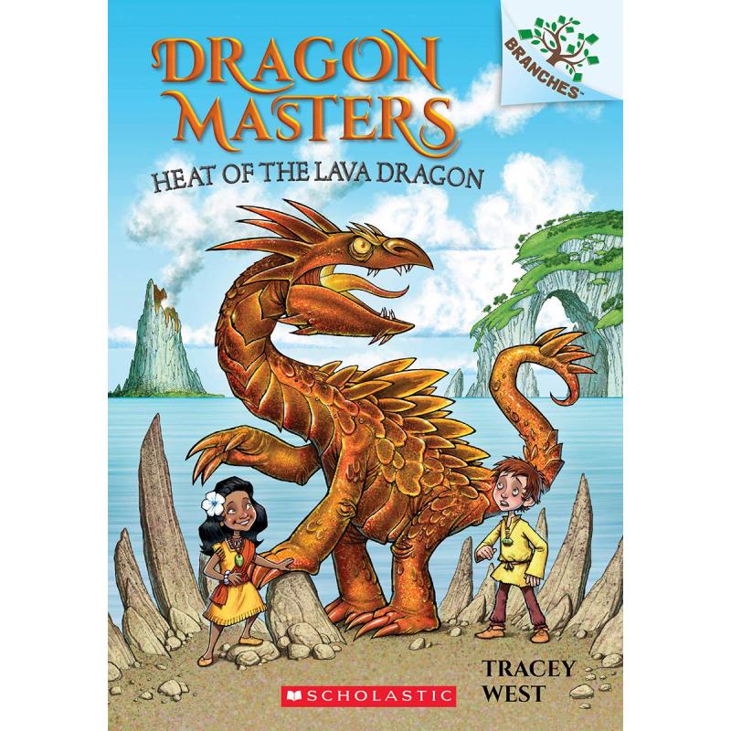 Dragon Masters#18 Heat of the Lava Dragon学乐大树独立阅读入门驯龙大师英文原版章节书插图儿童绘本 7-12岁 600L